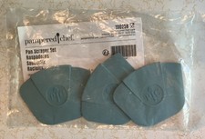 Pampered Chef Lot of 3 Pan Scrapers Teal 1002...