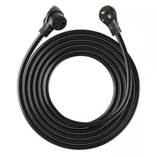 Generator Extension Cord, 25 Ft. 300 In. 30-Amp 250-Volt 7500-Watt, NEMA 6-50R a