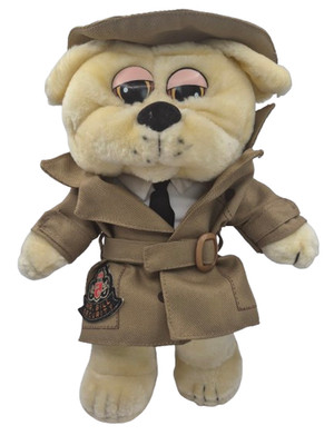Ideal Michael Jackson Pets Mr Bill Security Hund Stofftier Plüschtier RAR 1987