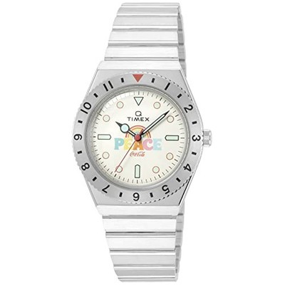 TIMEX Q Coca-Cola 1971 Unity TW2V25800 38mm Limited Edition Quarzuhr NEU JP