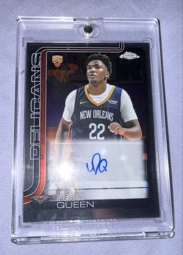 2025 Topps Chrome Derik Queen Chrome Rookie Autographs (RAW)