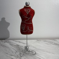 Dress Form Mannequin for Tabletop Display 13 Inches Tall