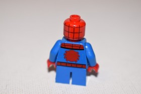 LEGO Minifigure SPIDER-MAN (Short Legs, Winking) Marvel Super Heroes 76071 sh360