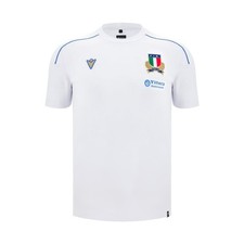 RUGBY ITALY – SHIRT ATHLEISURE COTTONPOLY - MACRON - Season 2025/26