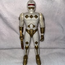 VINTAGE 1990 SOMA SONIC WHITE RANGER ROBOCOP KO ACTION FIGURE SOMA NOT TESTED
