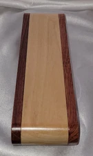 Handsome Wood Puzzle Box/Pen Box Turns Into Stand Unique Gift 6.38"×1.97" Pen5.5