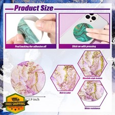 64 Pcs Calm Stickers for Anxiety Sensory Stickers Mandala Textured Strips Rou...