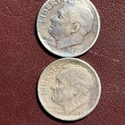 1947D 1947s Roosevelt Silver Dimes Set Of 2