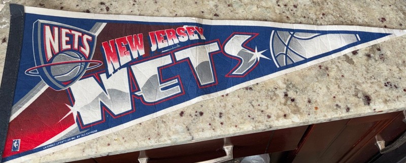 New Jersey Nets Full Size Pennant