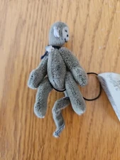 Miniature Plush Monkey Mogo  Cottage Collectibles Original Tag & Bag