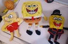 Spongebob Square Pants Plush Lot Ty Muscle Love SpongeBob 10" Lot Of 3 Wow VTG