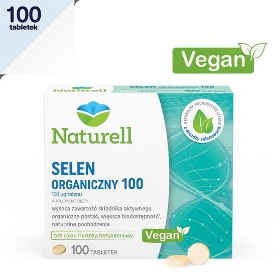 NATUREL ORGANIC SELENIUM 100 tablets