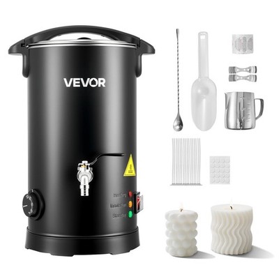 Wax Melter for Candle Making, 5.3 Qts, Fast and Even Heating, with Easy Pour Spo