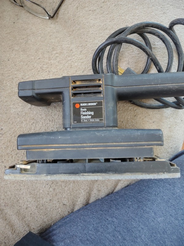 black&decker basic finishing sander