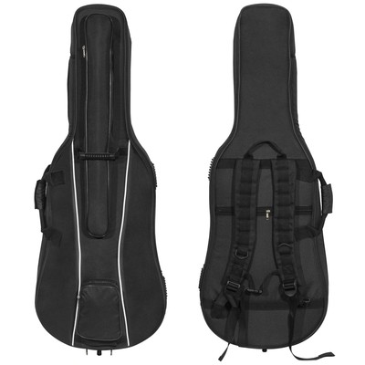 MI&VI Travel Cello Soft Case Gig Bag, 3/4 Size - Thick 20mm Padding