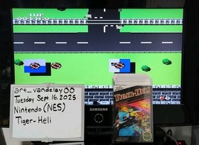 Tiger-Heli (NES, 1987) *EN MUY BUEN ESTADO con manual + funda protectora* &iexcl;Probado! &iexcl;LEER! &iexcl;ENV&Iacute;O GRATUITO!