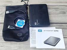 NICE Working Lightly Used WD My Passport ULTRA 1TB External Portable Hard Drive