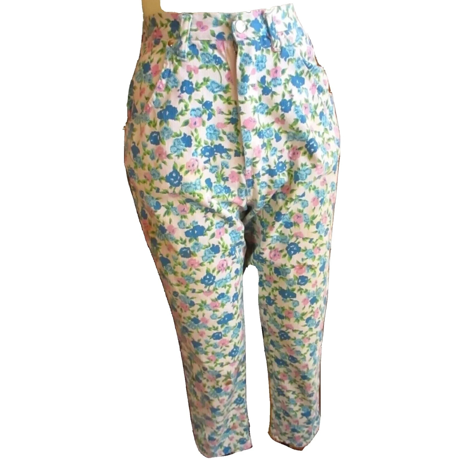 Multi-Color 1960s Vintage Jeans for Women