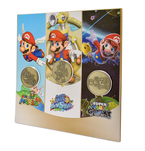 NINTENDO SUPER MARIO BROTHERS 3D ALL-STARS COLLECTIBLE COIN SET 2020 MISP