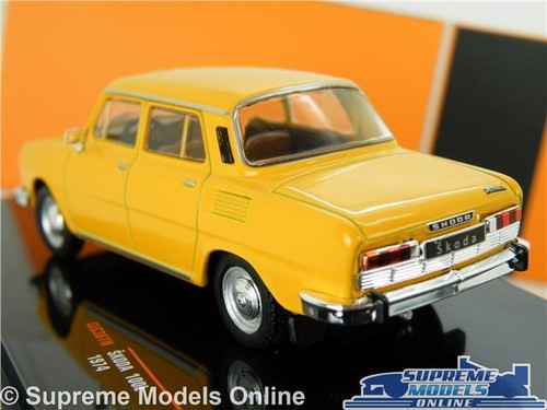 SKODA 100L MODEL CAR ORANGE 1974 1:43 SCALE IXO CLC387N CLASSIC SALOON K8 - Picture 4 of 5