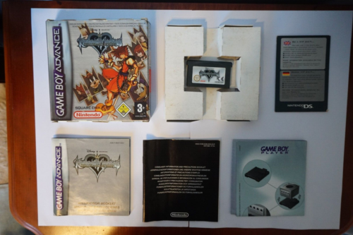 Kingdom Hearts Chain Memories Nintendo Game Boy Advance GBA Gameboy CIB Unique - 第 1/12 張圖片