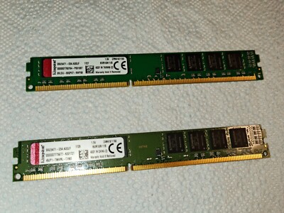 Kingston PC RAM 8x2 16GB PC3-12800 DDR3 1600 KVR16N11/8 Low