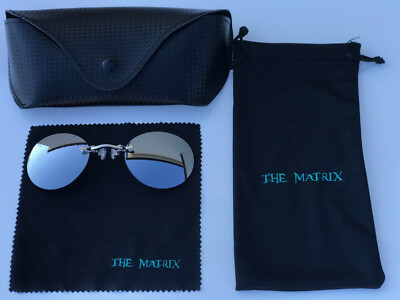 MATRIX BRILLE 4 RESURRECTIONS: MORPHEUS SILBER SPIEGELEFFEKT 