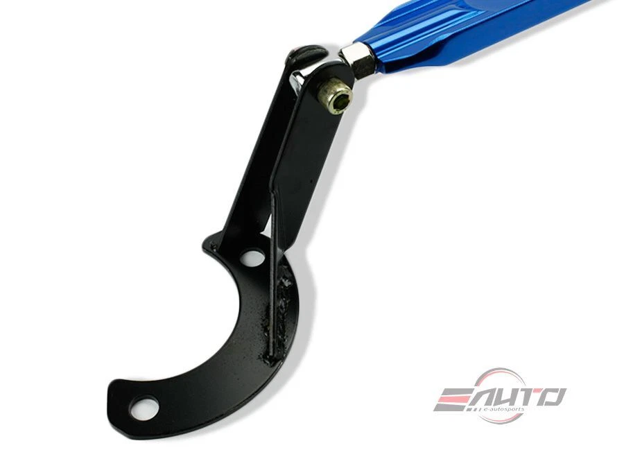 Suporte superior dianteiro de alumínio MEGAN torre barra prelúdio 92-01 - Azul - Imagem 2 de 3