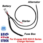 Fits EG EK DC K Swap K20 K24 K Series Charge Harness For Integra Civic Desol CRV