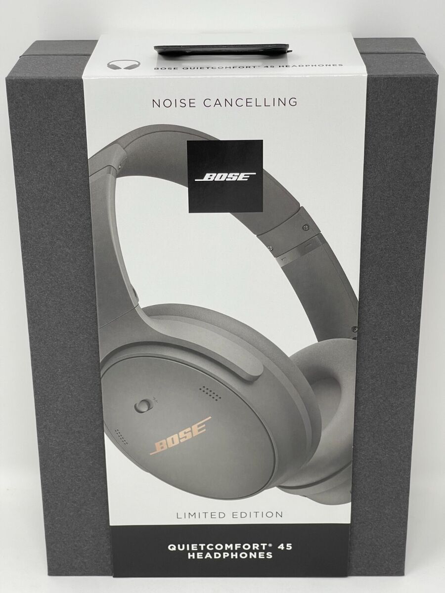 Bose QuietComfort 45 Wireless Bluetooth Headphones Eclipse Gray -LIMITED EDITION Bose QuietComfort 45 Wireless Bluetooth Headphones Eclipse Gray -LIMITED EDITION
