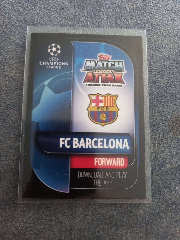 CARD XXL TOPPS BEST OF THE BEST RARE LIONEL MESS/ FATI BARCELONA # 106 STAR MINT