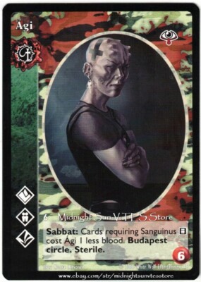 Agi Blood Brothers Lost Kindred 2018 V:TES VTES Vampire CCG