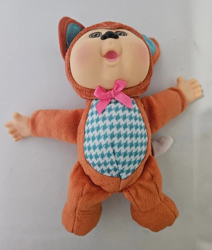 Cabbage Patch Cuties Forest Friends Baby Ruby Fox Doll In Costume Plush