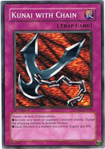Kunai with Chain - SDWS-EN033 - Common - 1st Edition x3 - Near Mint