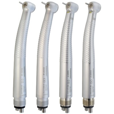 COXO Dental Turbine High Speed Handpiece LED Self Power 4 Hole Big Standard Head