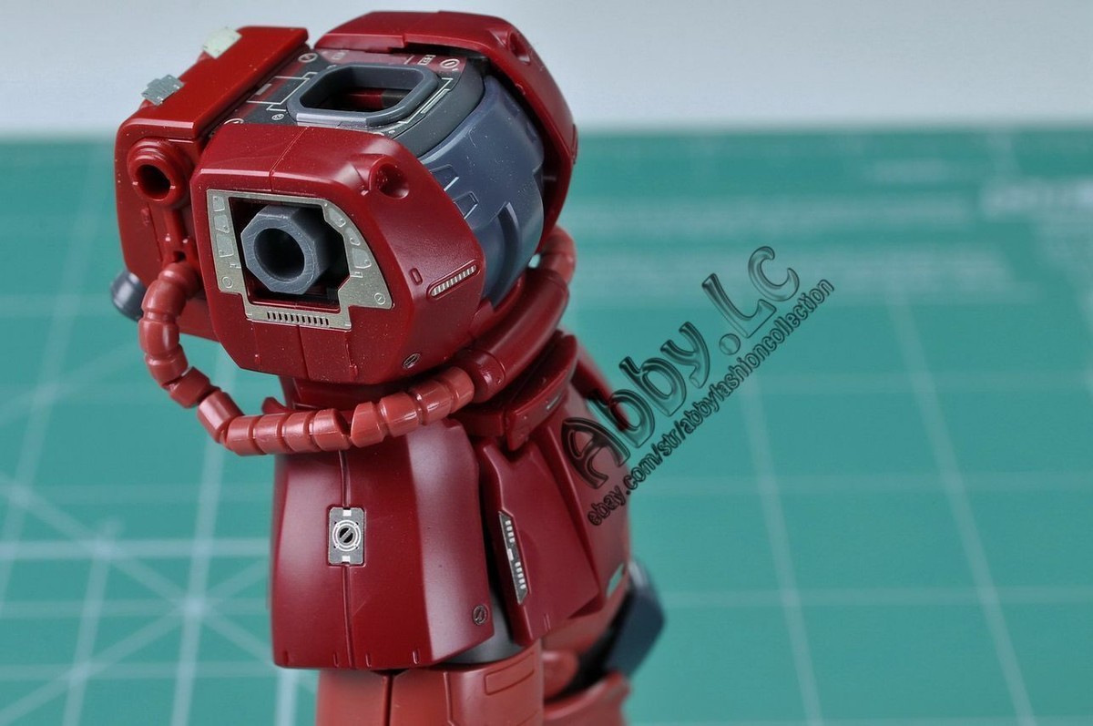 for HG 1/144 Zaku II 2 Red Comet ver GTO The Origin AW9 Details