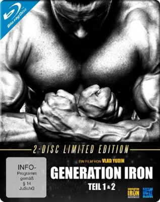 Generation Iron 1+2 (2013 + 2017)[Blu-ray  im Steelbook/FuturePak /Neu/OVP]