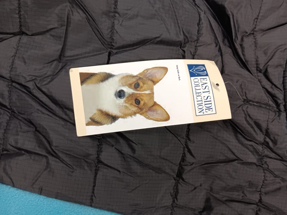 East Side Collection Dog Vest XXS-M Warm Black Blue  - Image 4 of 4