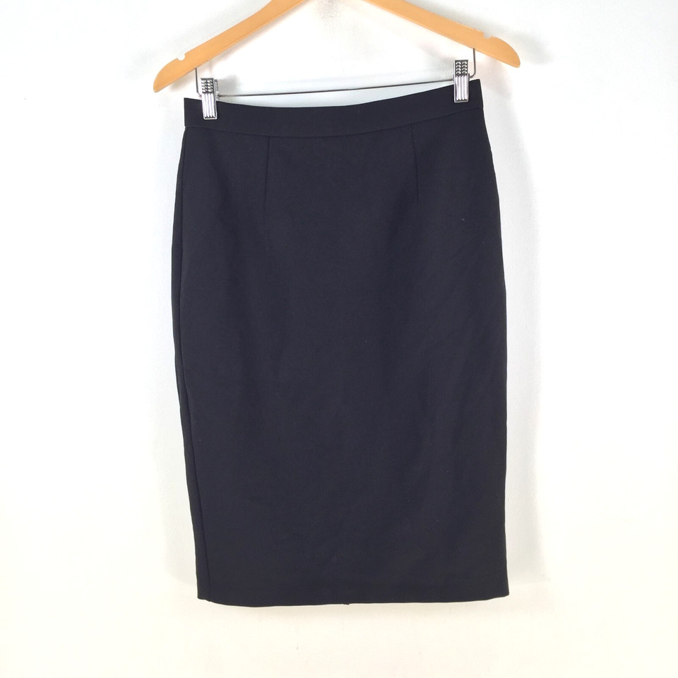 Forcast skirt womens 10 pencil knee length zip corporate work city office 110181