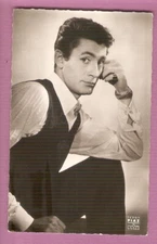 Jean-Claude PASCAL Vintage Postcard CINEMA Ed Globe(Ph:Teddy Piaz
