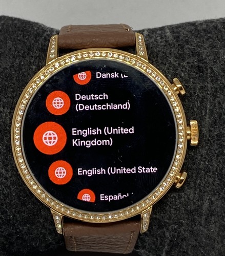 Fossil Gen 4 Authentic Digital Dial Smart Watch Custom Band FTW6011 LT432 - Picture 2 of 12