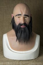 Silicone Mask "Wilhelm" Halloween Masks Old Man Realistic, Halloween Hand Made