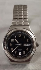 SWATCH IRONY DAY DATE SOMMELIER STAINLESS STEEL  - BAND SMALL - ANNO 1997