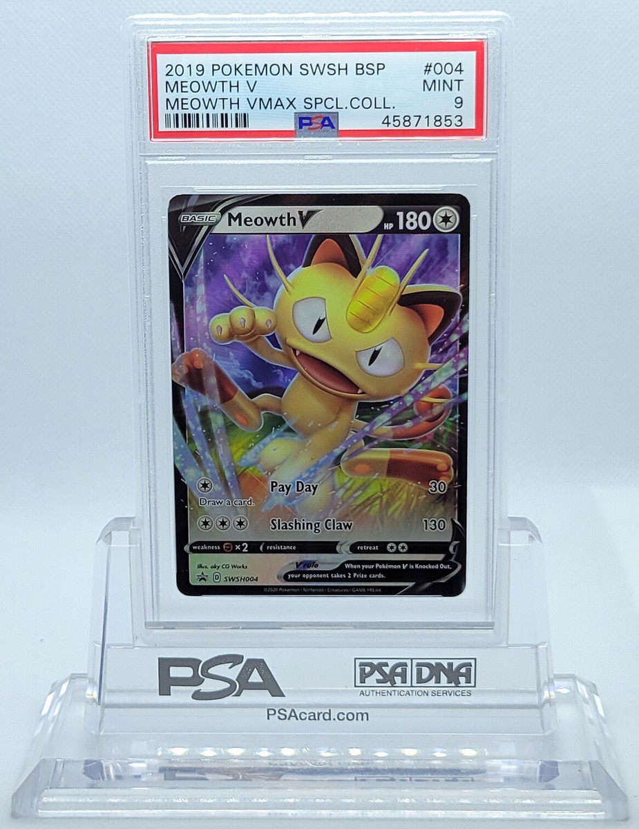 ニャースv プロモ 2019 #028 meowth v psa10 Auction Prices Realized Tcg Cards 2019 POKEMON JAPANESE S PROMO