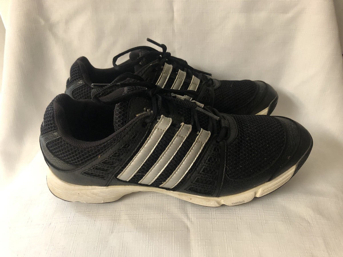 Adidas Traxion Adiwear Thintech Golf Shoes Black Men’s 10 671384 Size 11 | Adidas Adiwear Traxion Thintech Black  main image 3