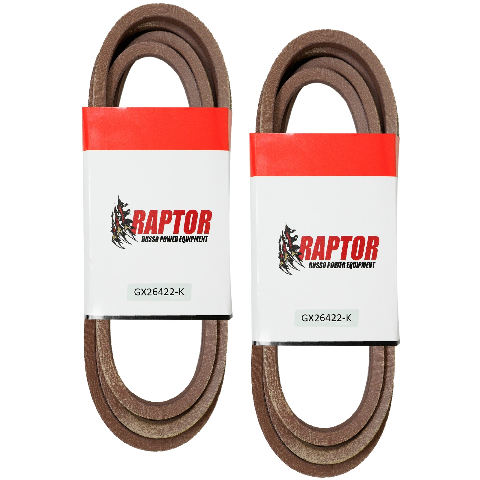 2PK Raptor Heavy Duty Drive VBelt for John Deere GX26422 Z325E Z330M