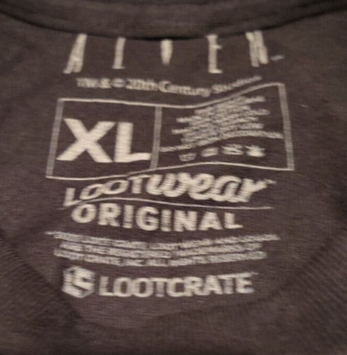 Aliens Xenomorph Lootwear Exclusive T-Shirt Loot Crate XL | eBay