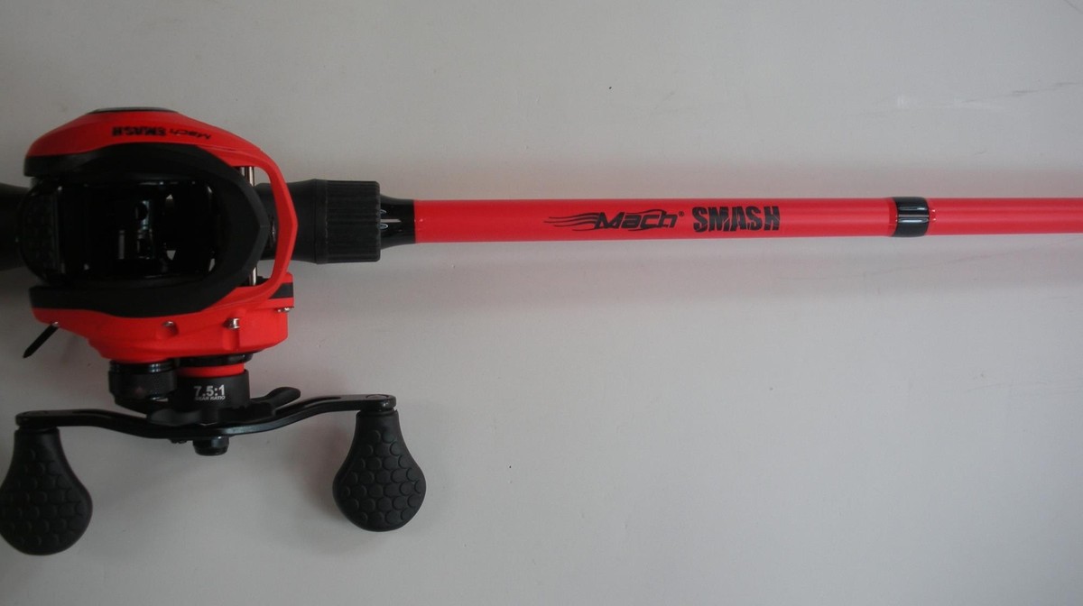 その他 masa Lews MHS1SHA610MH 6FT10IN Mach Smash Baitcast Combo