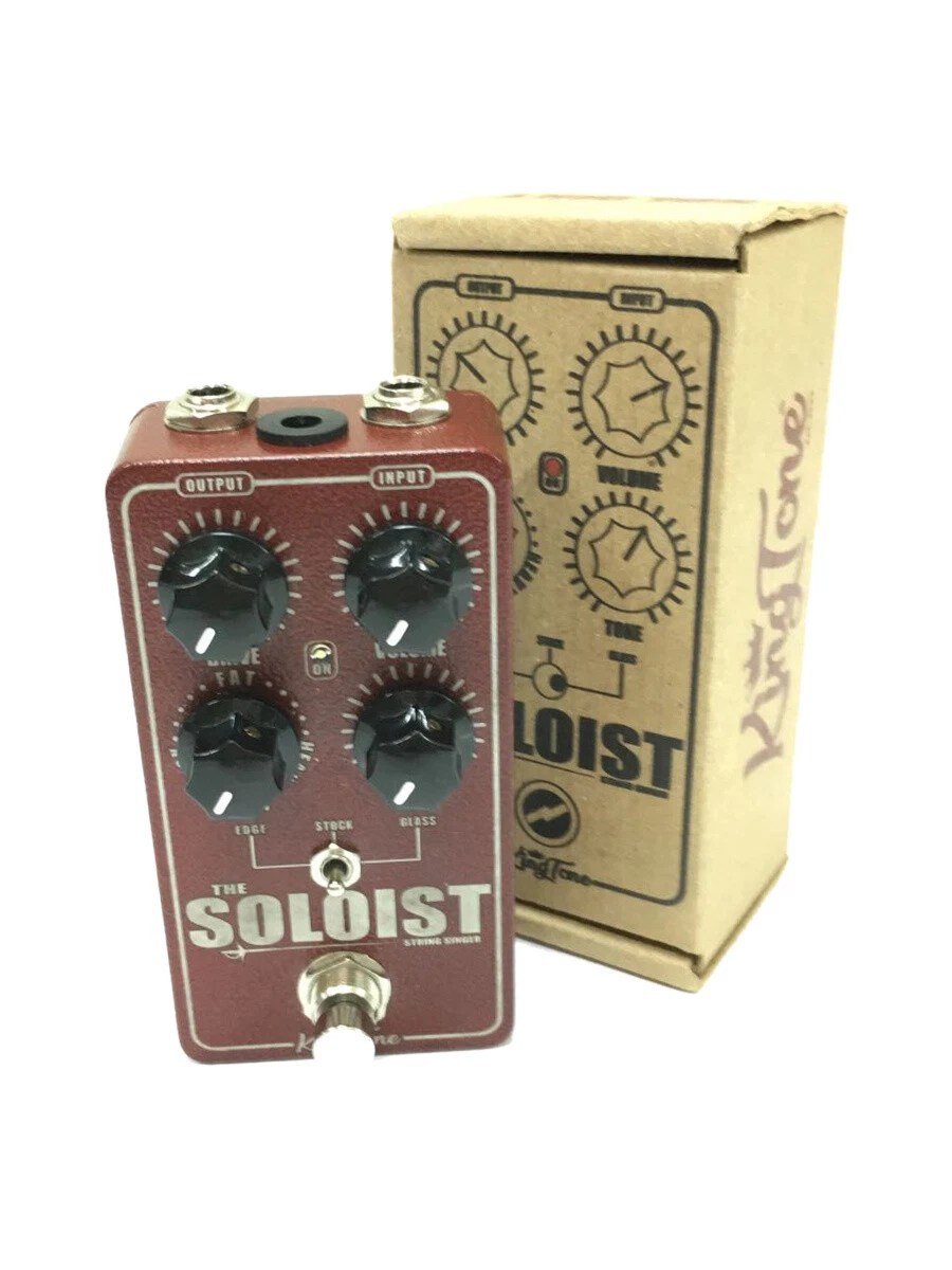 KING TONE GUITAR EFFECTOR THE SOLOIST RED | eBay