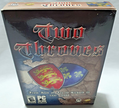Two Thrones PC CD-ROM Retro Small Box NEW